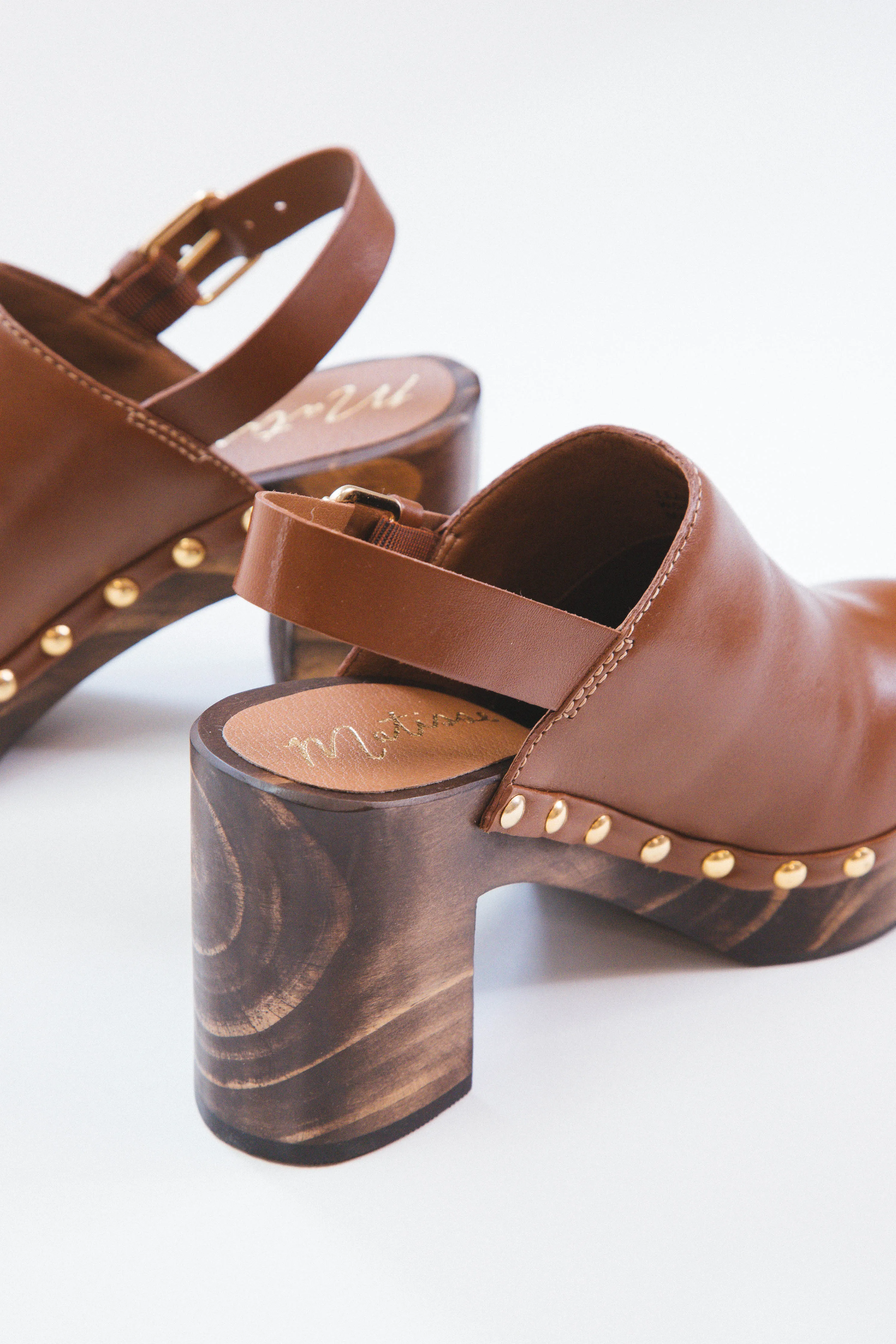 Liberty Heeled Clog, Tan | Matisse