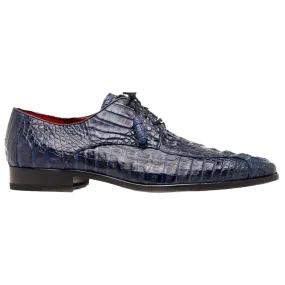 Marco Di Milano Apricena Caiman Fuscus and Leather Midnight