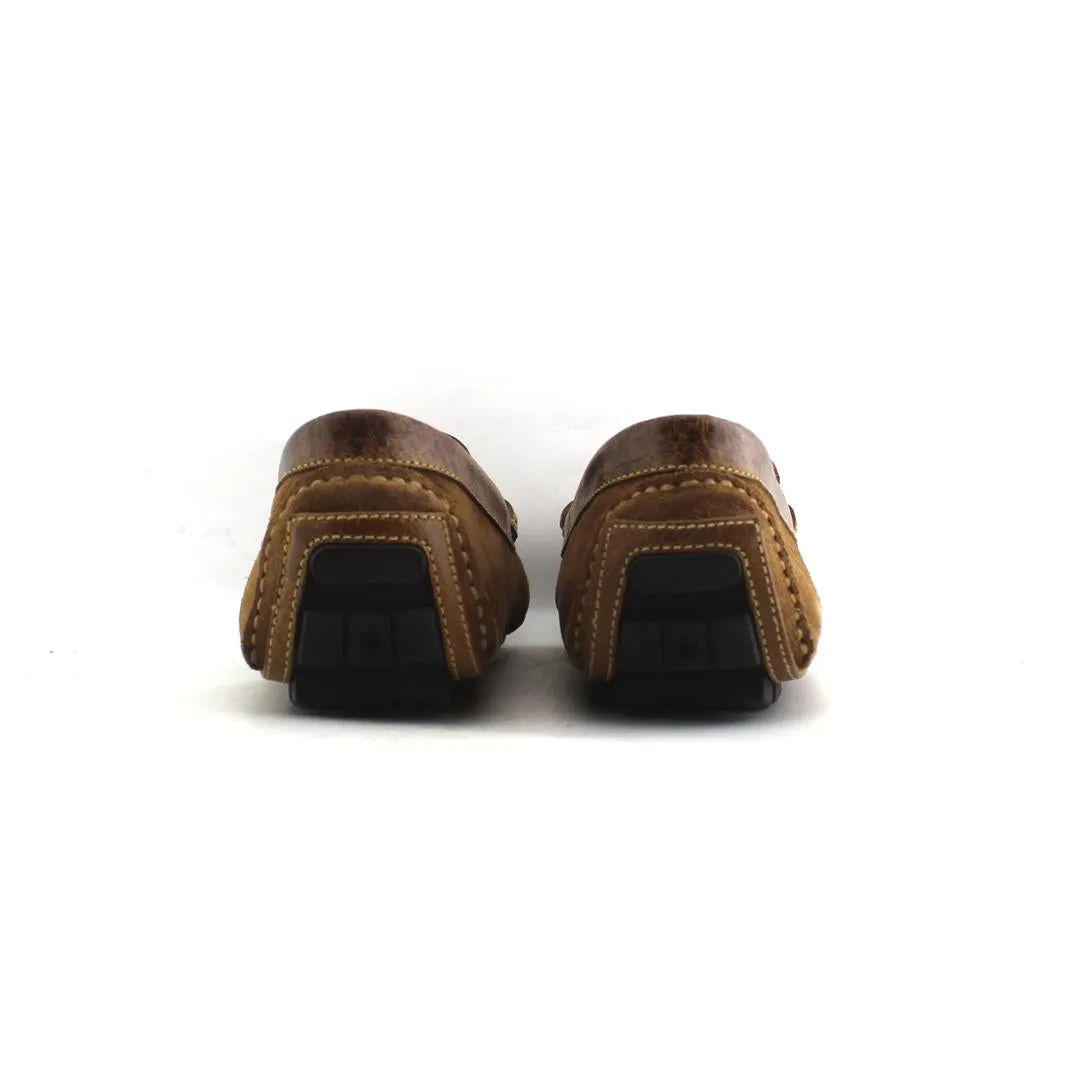 MARTIN DINGMAN BILL WATER BUFFALO LEATHER PENNY LOAFER