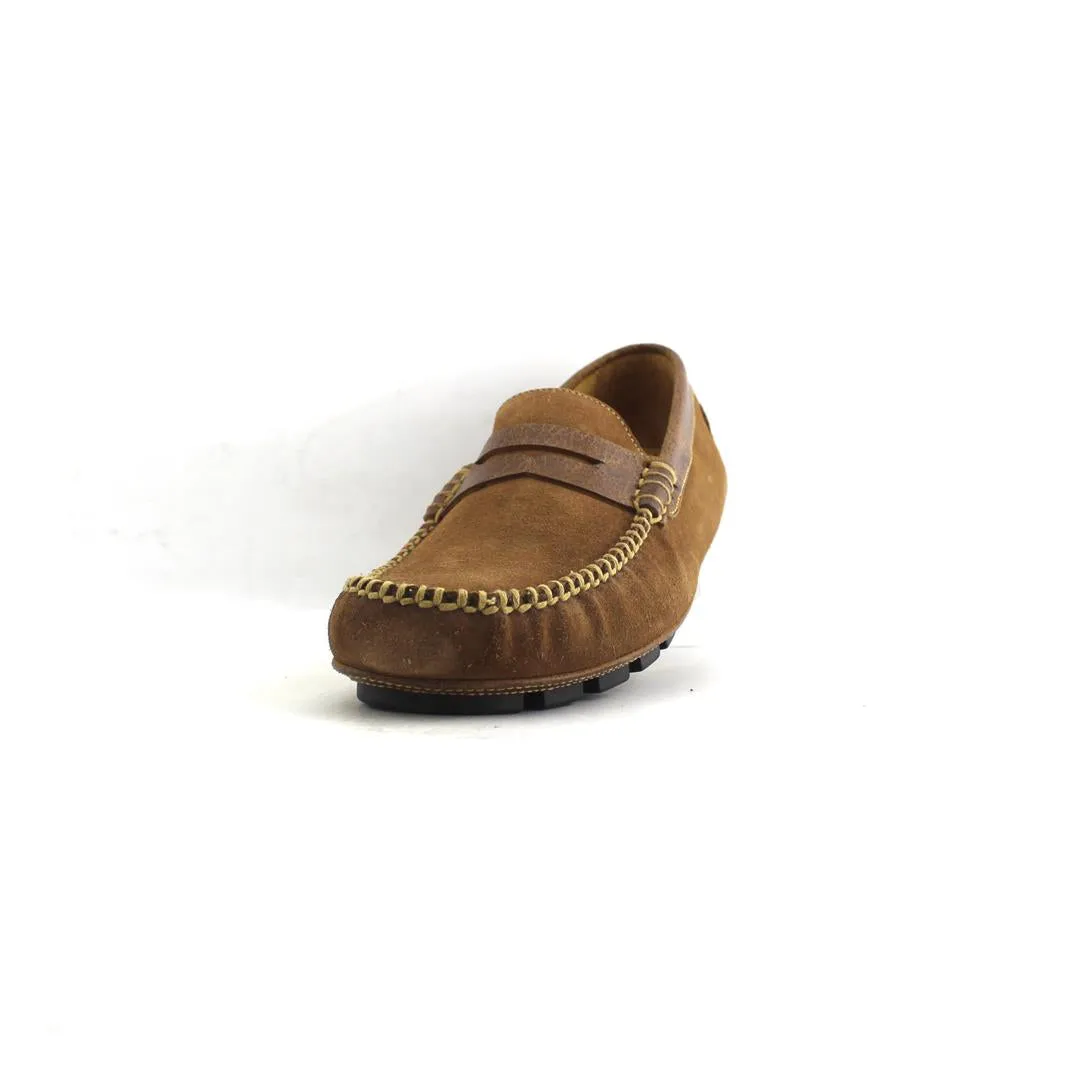 MARTIN DINGMAN BILL WATER BUFFALO LEATHER PENNY LOAFER