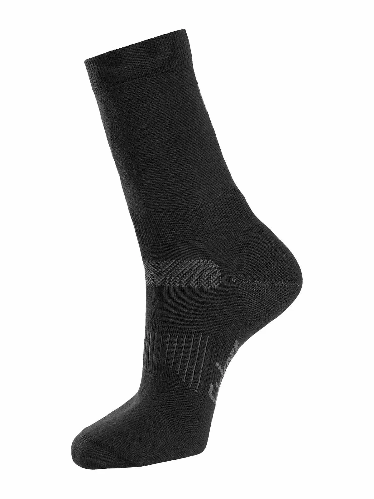 Snickers&#x20;Work&#x20;Socks&#x20;Wool&#x20;2-Pack&#x20;9216&#x20;-&#x20;Black