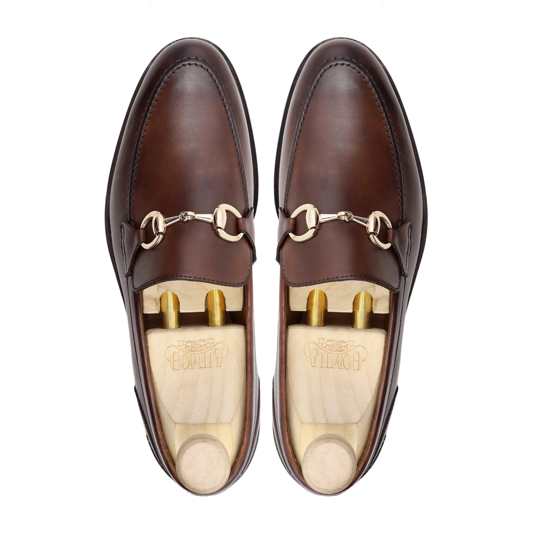 Stam Gy - Men's Brown Calf Leather Loafer