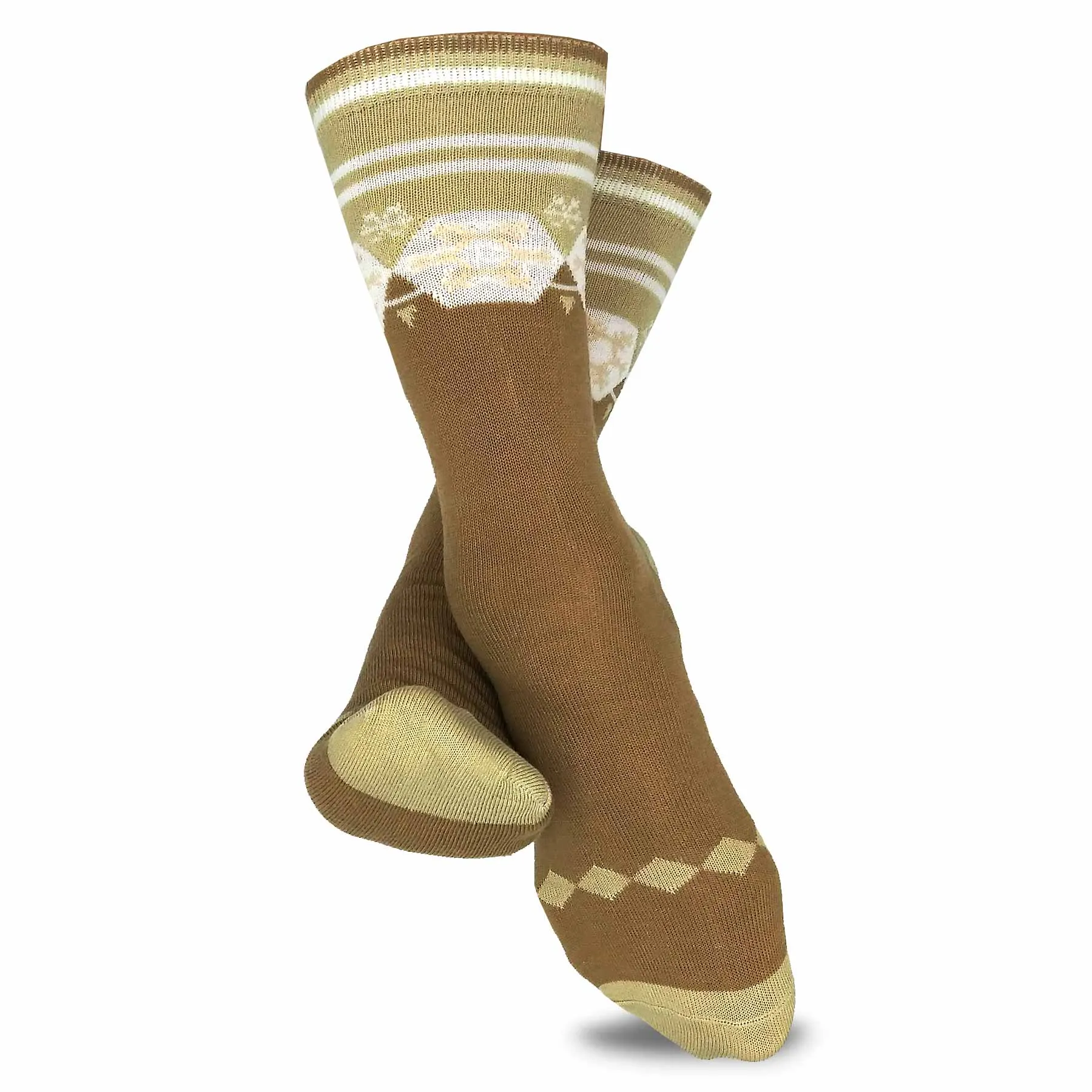 TeeHee Socks Women's Casual Polyester Crew Nordic/Ministripe 12-Pack (1119398)