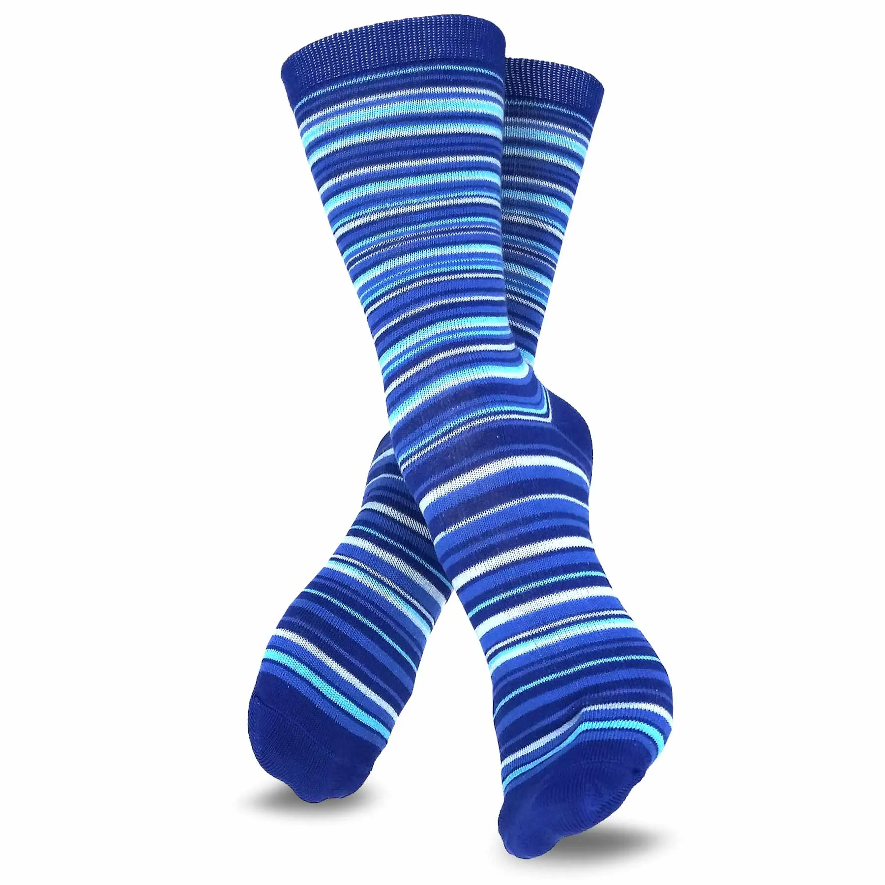 TeeHee Socks Women's Casual Polyester Crew Nordic/Ministripe 12-Pack (1119398)