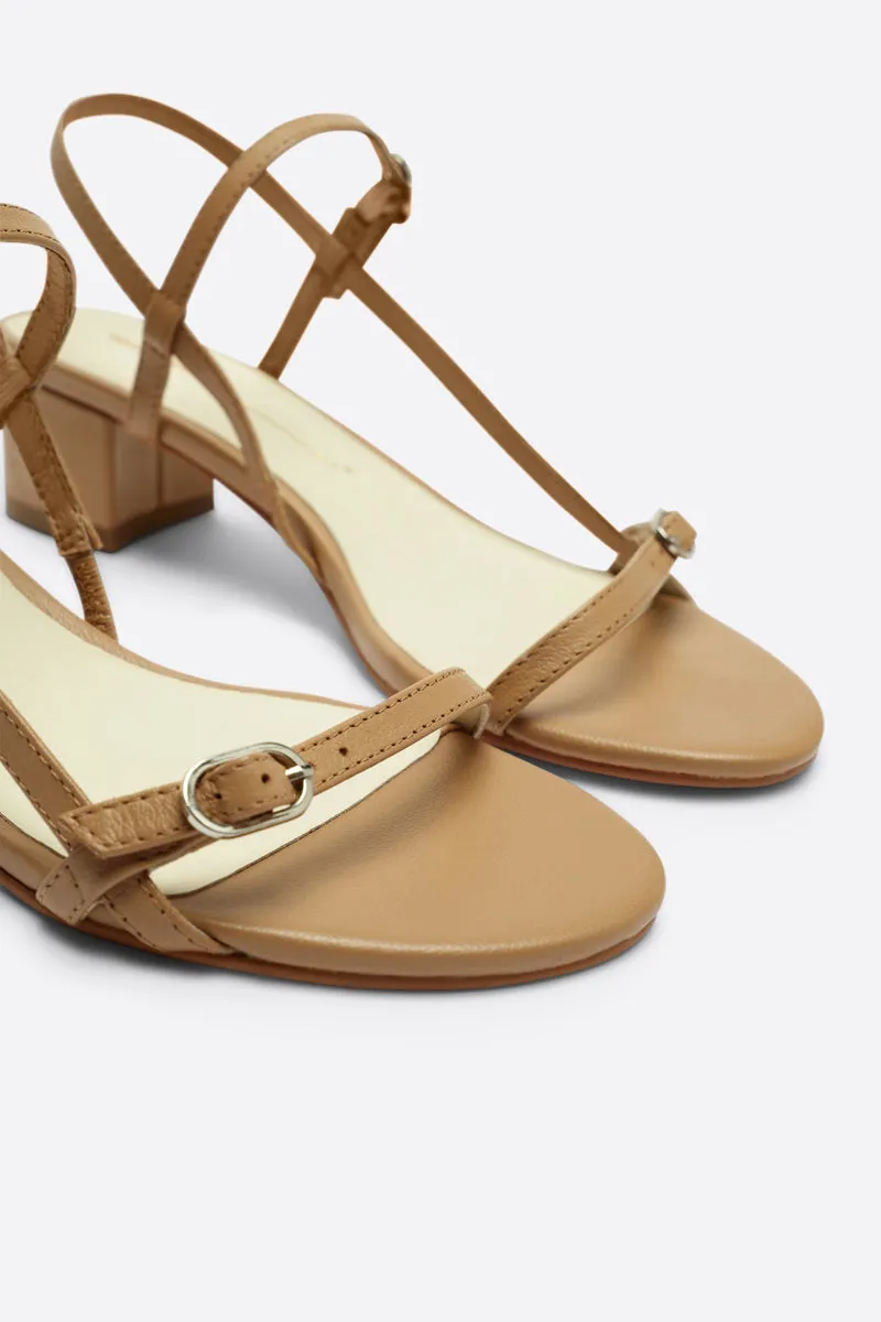 TOAST NATURAL SOLE HEEL