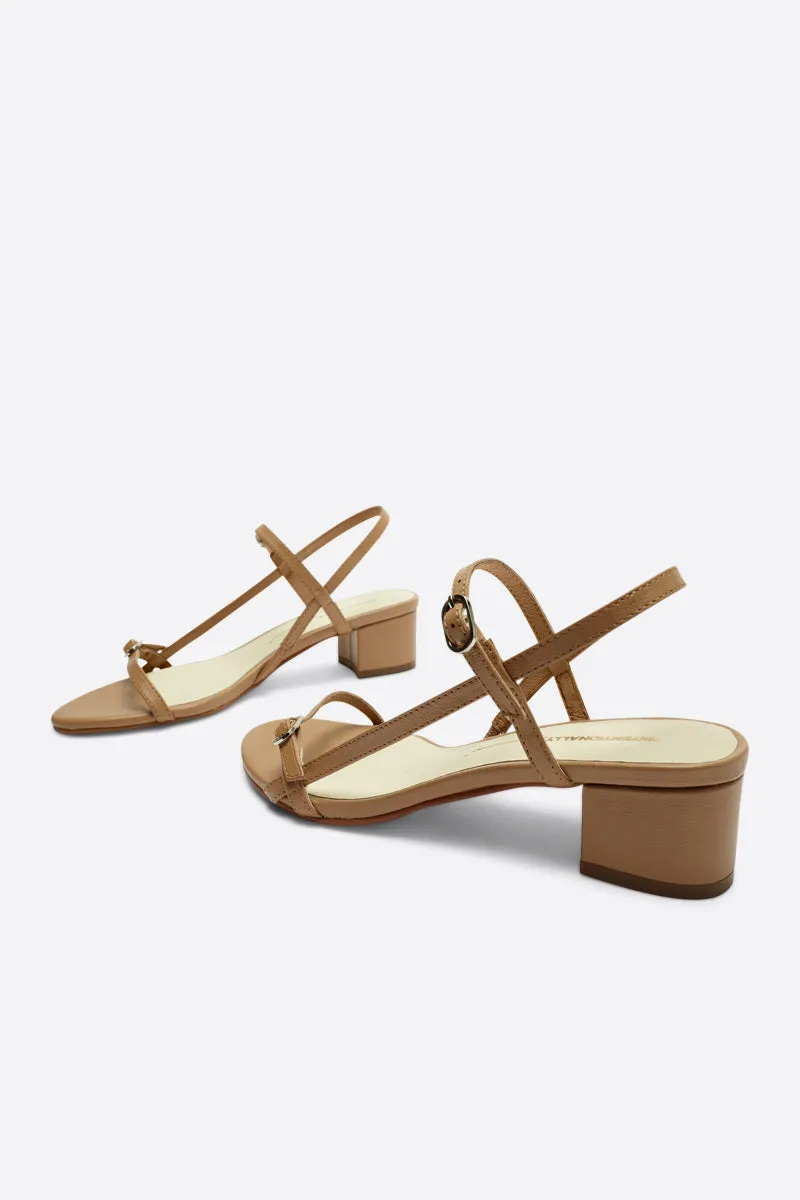 TOAST NATURAL SOLE HEEL